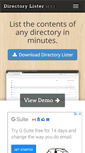 Mobile Screenshot of directorylister.com